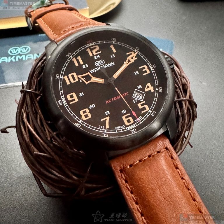 [TIMEMASTER] WAKMANN watch, 44mm, WA00038, , large