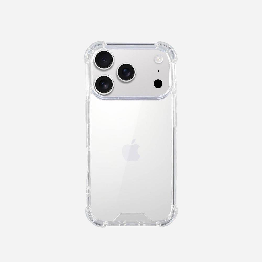 【DAPAD】Clear Air Cushion Case for iPhone 17 Pro, , large