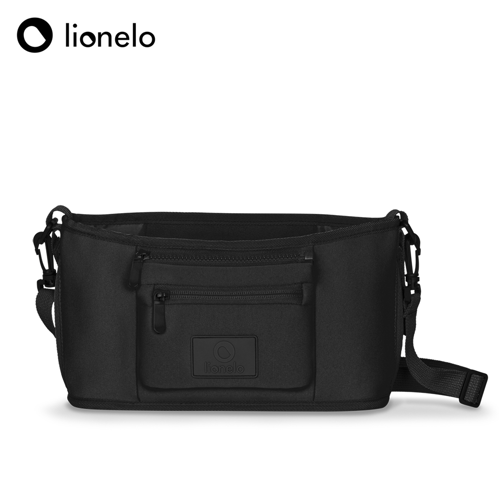 【Lionelo】三用型嬰幼兒手推車吊掛包 LITTLE CUBE (碳黑), , large