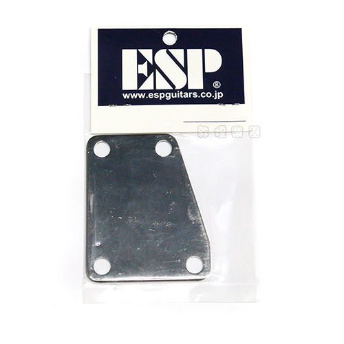 ESP NECK PLATE ESP BK 琴頸背板蓋【敦煌樂器】, , large