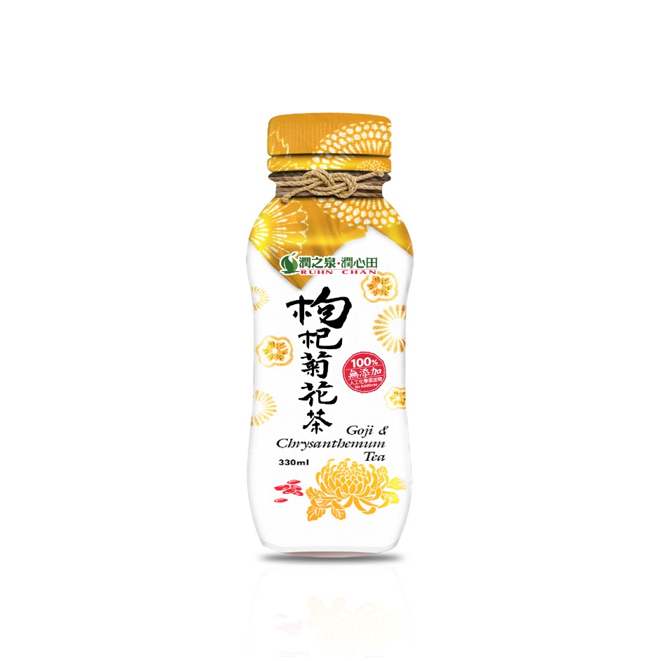 【潤之泉】枸杞菊花茶 330mlx24瓶