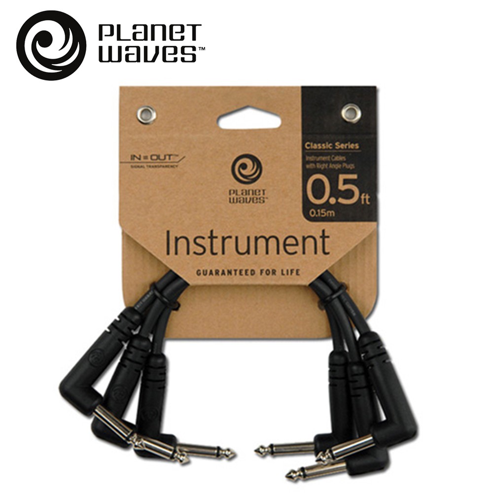 Planet Waves PW-CGTP-305 短導線一組三條【敦煌樂器】, , large