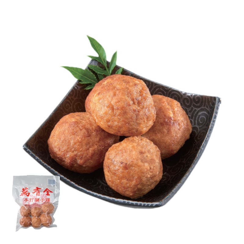 萬有全-手打獅子頭400g(冷凍), , large