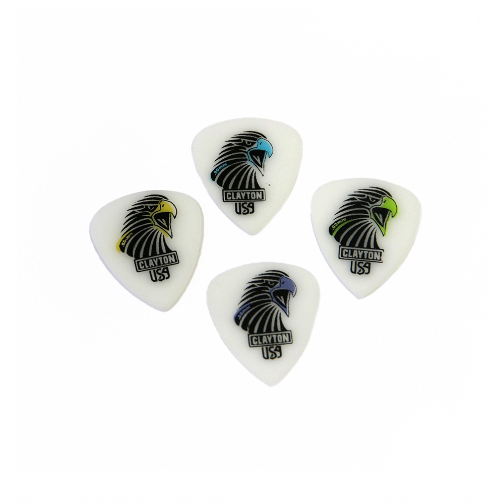 Clayton Acetal Sharp Standard Picks 吉他彈片 多種厚度款(三片、十片組)【敦煌樂器】, , large