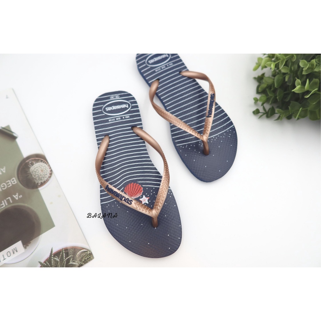 [巴拉娜巴西人字拖專賣店]中壢實體店面 Havaianas SLIM NAUTICAL 貝殼 哈瓦仕 哈瓦士 夾腳拖/人字拖鞋 沙灘, , large