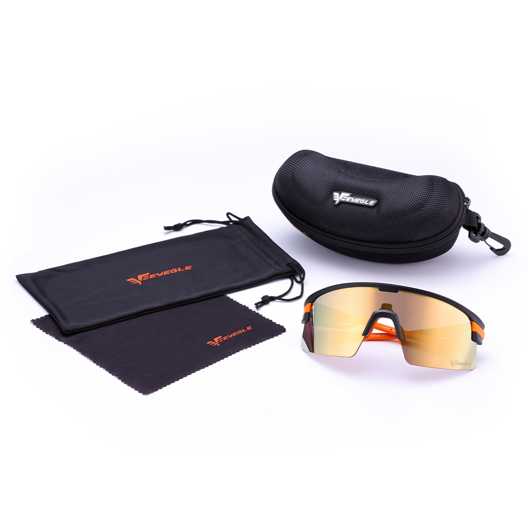 EYEGLE PROWL Sport Sunglasses with Tumbler EG-S006010 Black, , large
