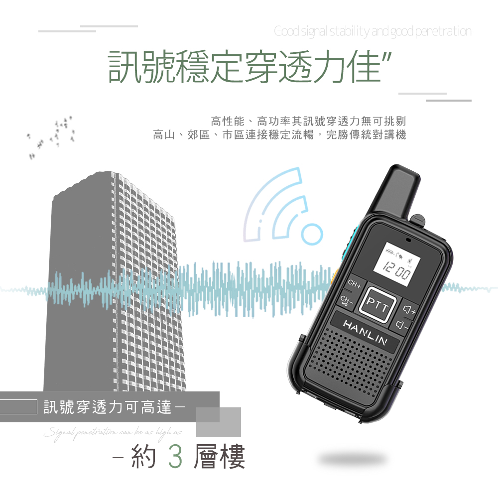 【HANLIN】-TLK28S 迷你手持無線電對講機# 無線電 手持 USB 小巧 攜帶 一對多 對講機, , large