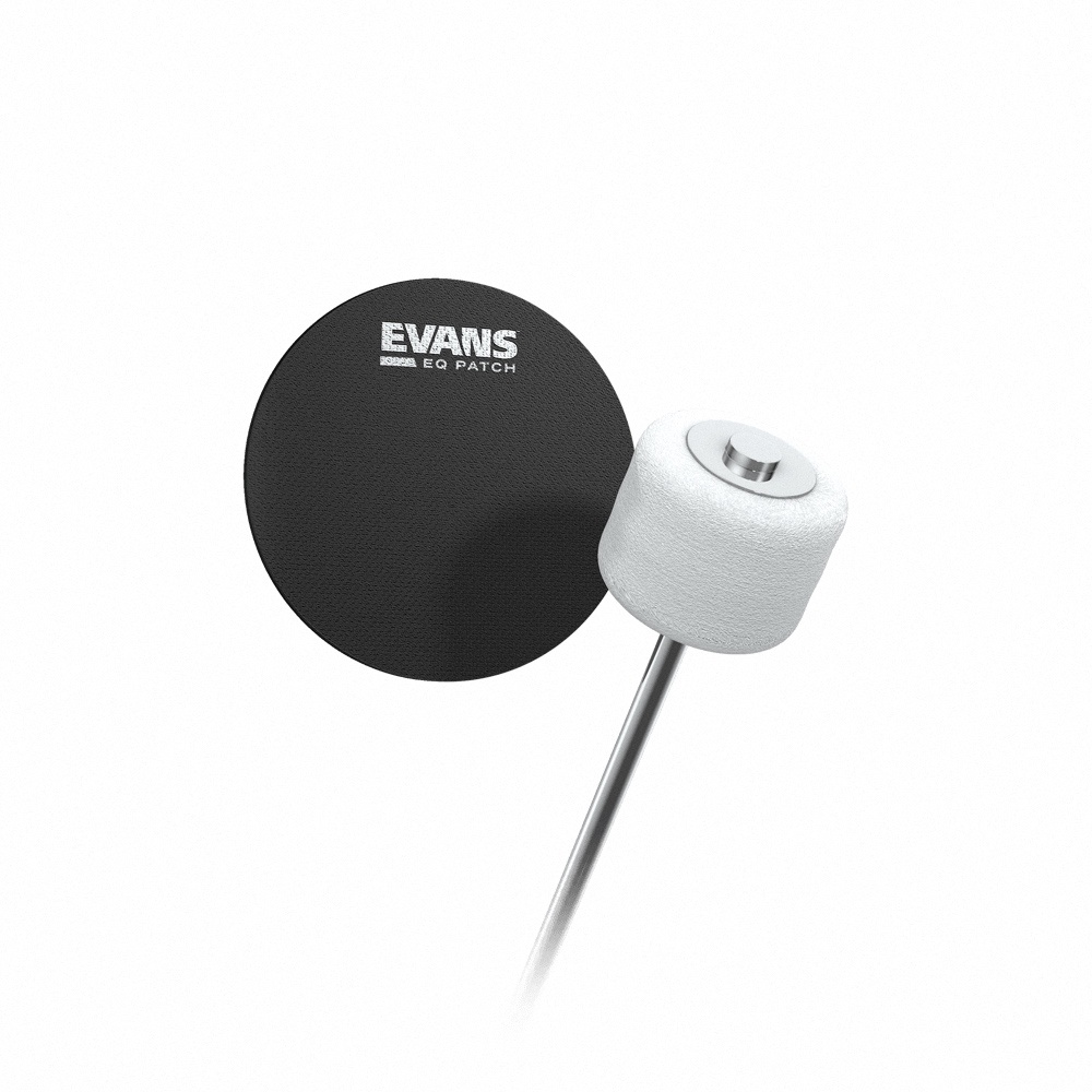 EVANS EQPB1 EQPB2 單/雙踏板 大鼓黑色墊片【敦煌樂器】, , large