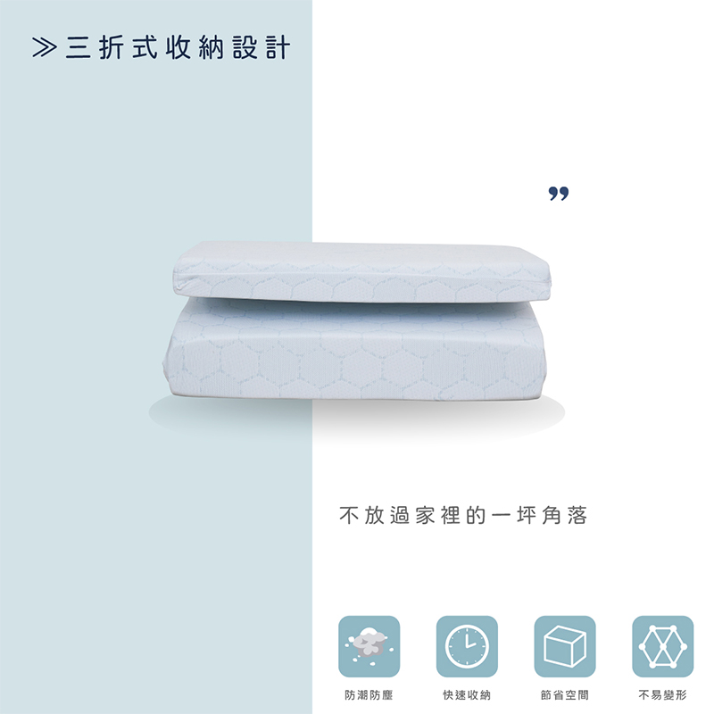 ［熊棉］銀離子抗菌奇蹟床墊｜3.5尺｜, , large