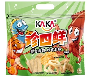 【觀光必買】KAKA 珍四鮮 冠軍魷120G, , large
