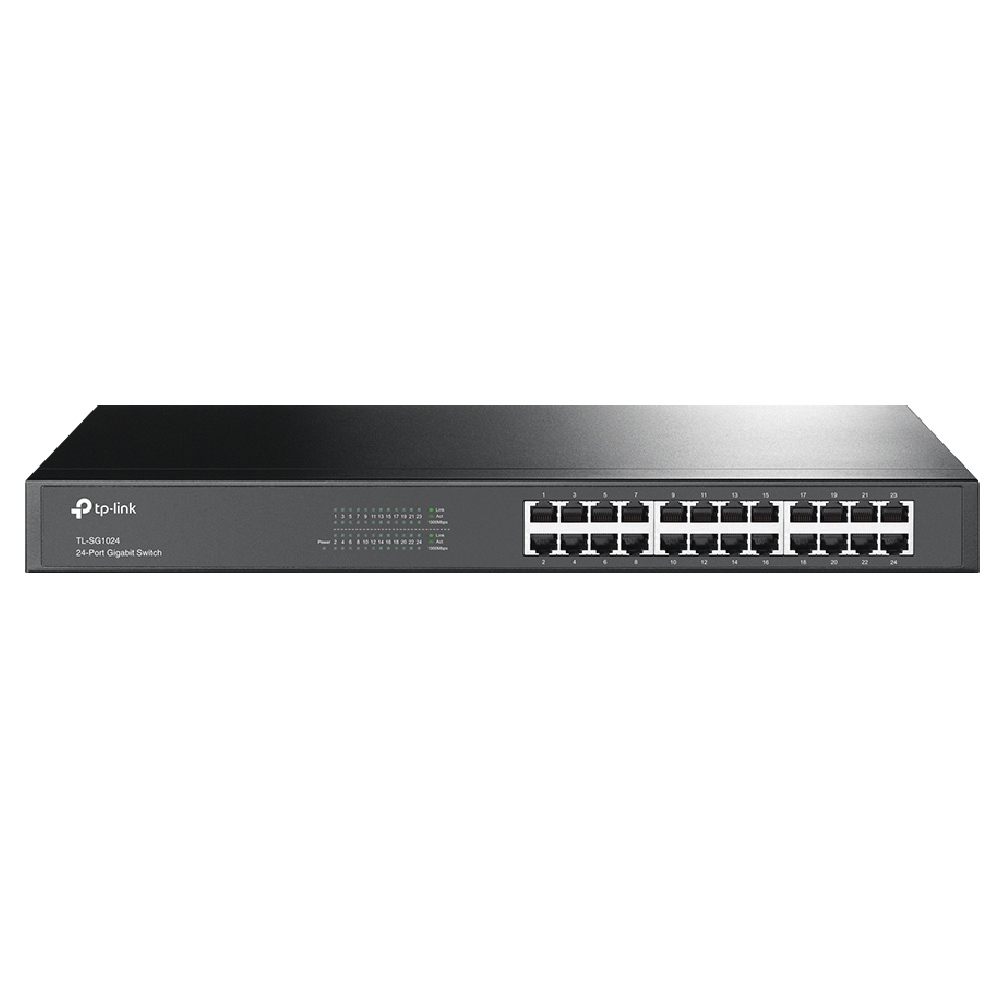 TP-LINK 昌運監視器 TL-SG1024 24埠Gigabit交換器 10/100/1000Mbps, , large