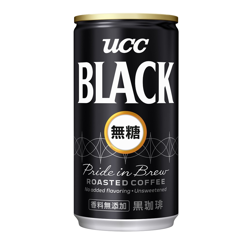 UCC Black Coffee Can184ml, , large