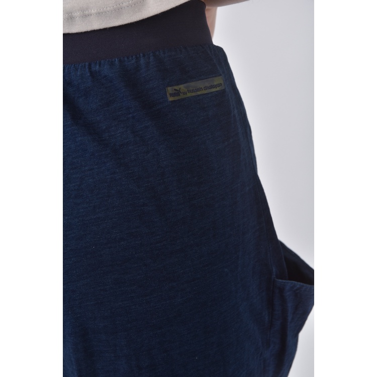 (L) 【德馨私服】puma高腰質感運動藍色長褲二手衣, , large