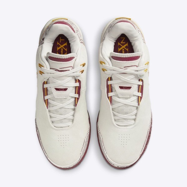 [Kixpress] Nike ZM LeBron NXXT GEN AMPD TYP EP 男 籃球鞋 米白紅 [FZ7888-001], , large