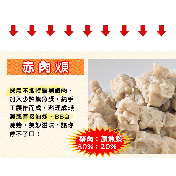 [Shijiazhuang Convenient Kitchen] Hot-selling combination of two packs of shrimp balls + two packs of meatballs, , large