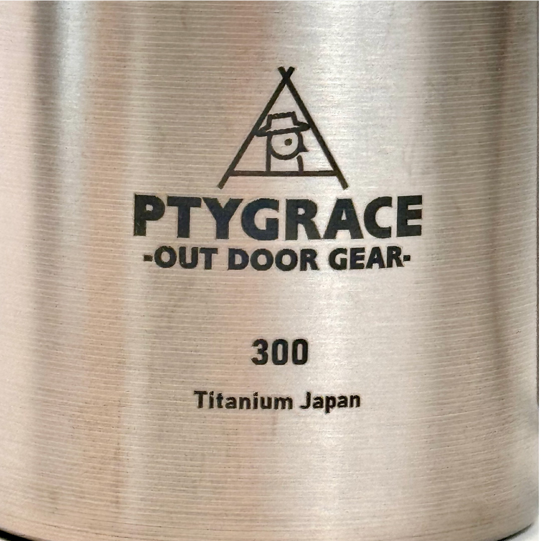 PTYGRACE｜鈦雙層隔熱杯｜可收納手把｜300ml ｜日本燕三條製造｜PY-C015, , large