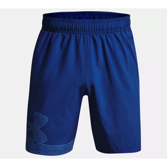 UA Woven Graphic 男短褲 運動短褲 跑步 健身短褲 1361434【樂買網】, , large