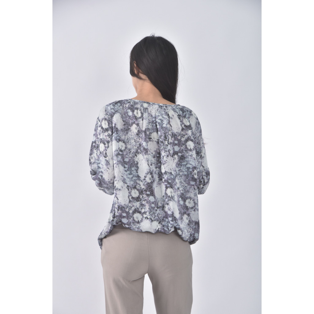 (S) just miss質感暈染紫色長袖上衣二手衣, , large