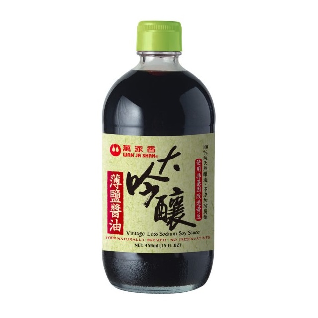 Wan Ja Shan Vintage Less Sodium Soy Sauc, , large