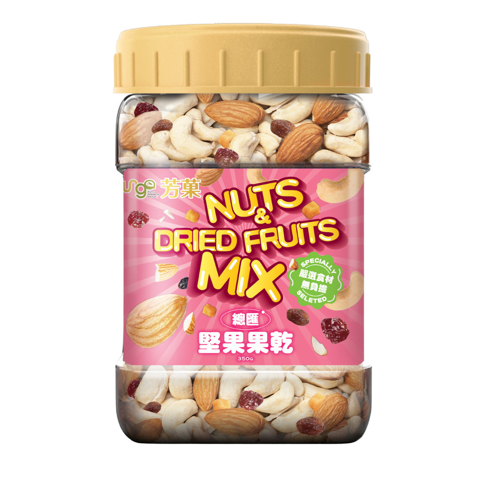 [Wan Xin] Fungo Mixed Nuts & Dried Fruits 350g