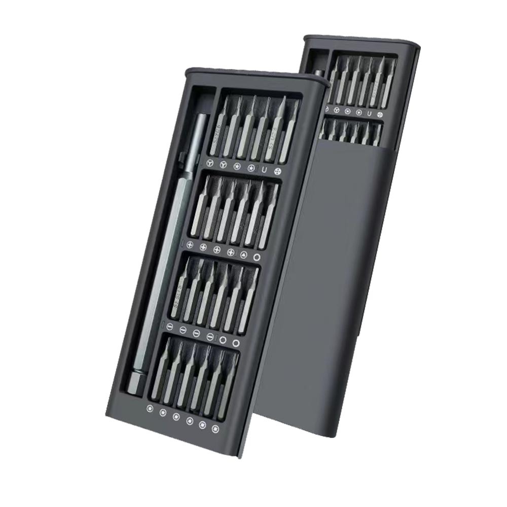 24-piece precision S2 screw repair tool set (aluminum alloy), , large