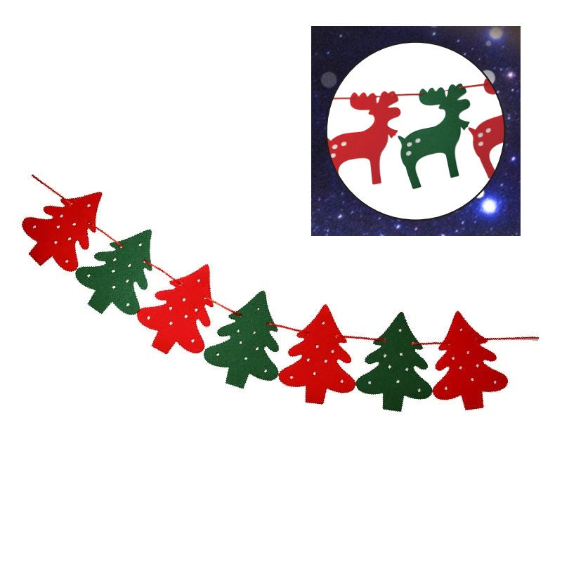 DIY聖誕布旗串, , large