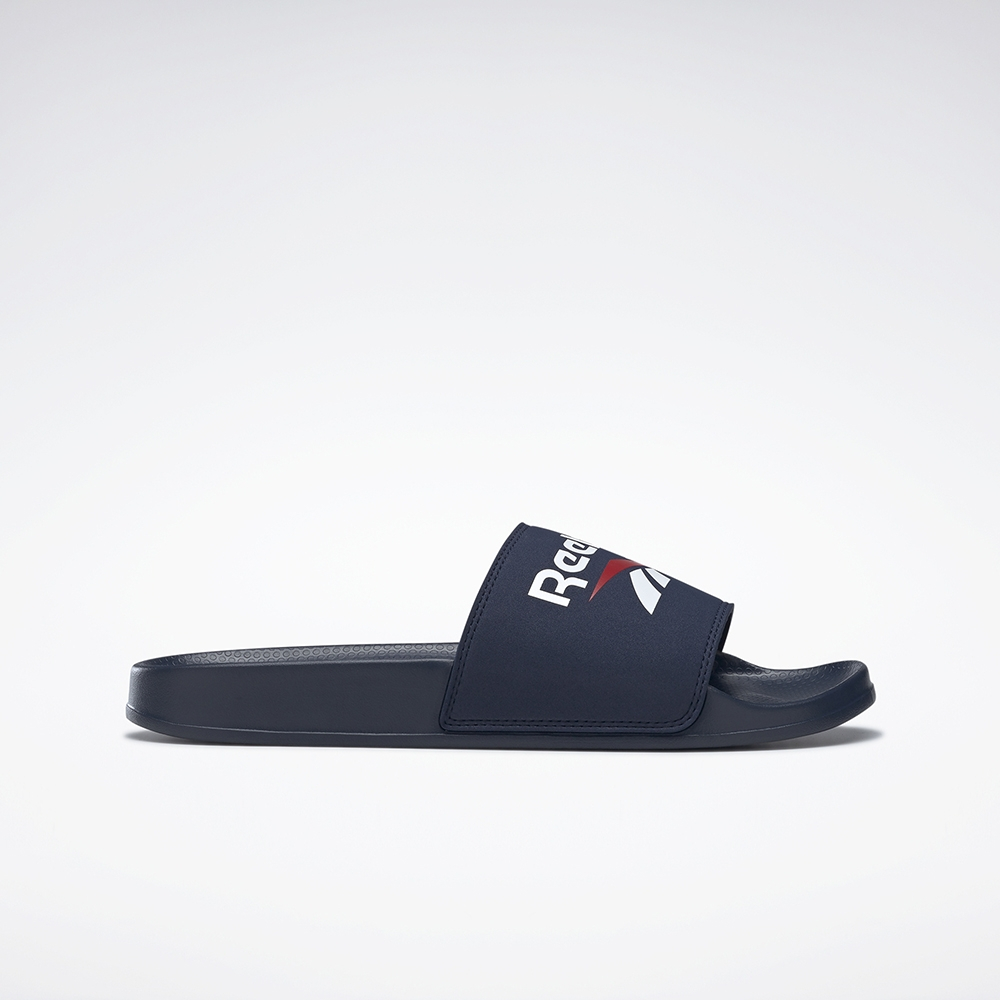 REEBOK FULGERE SLIDE 拖鞋 雨天拖鞋 涼拖鞋 舒適 深藍 100039176 23FW 【樂買網】, , large