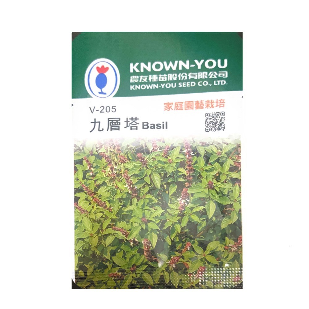 【向花緣】農友 九層塔 - 蔬菜種子, , large
