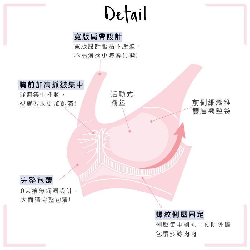 【I現貨I】貝柔無鋼圈內衣 好穿舒適 隨機出貨不挑色 涼感紗一體成型0束縛, , large