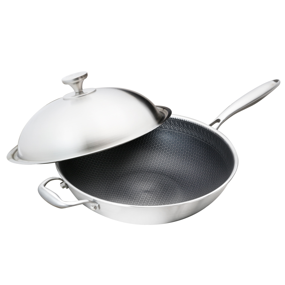 清水核晶不沾炒鍋36CM, , large