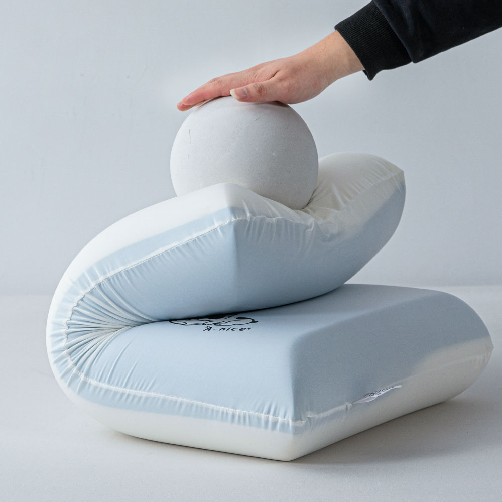 A-nice 深睡眠護頸記憶枕(慢回彈枕 最高高度14cm) 一入, , large