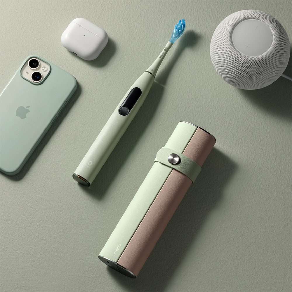 [歐可林] Oclean X Ultra 語音WiFi+APP觸控螢幕智能音波電動牙刷(草薄荷), , large