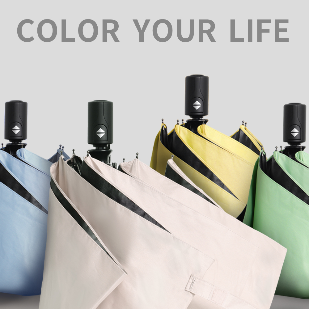 【boy】Tri-Fold Automatic UV Protection Umbrella, , large