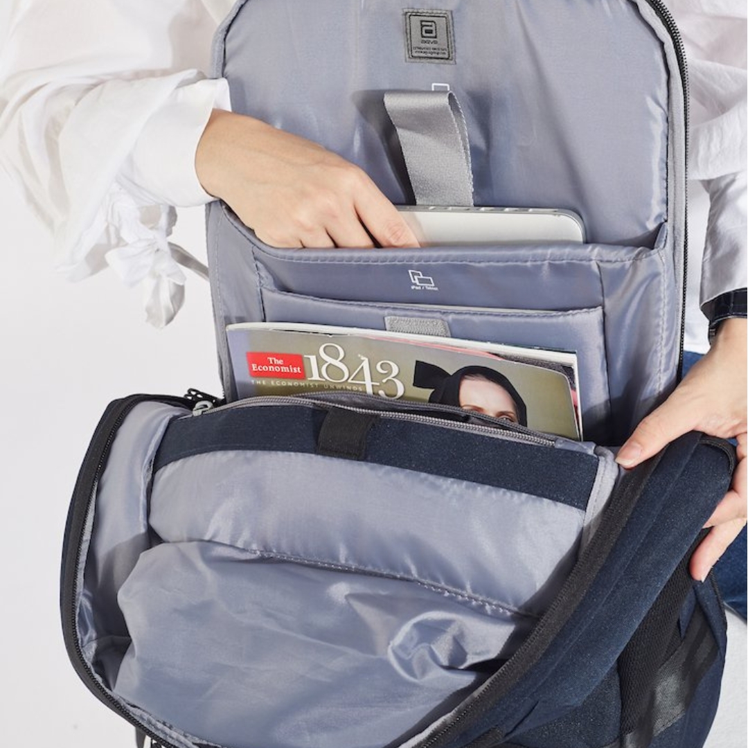 AGVA TRAVELLER DAYPACK 15.6'' -BLUE, , large
