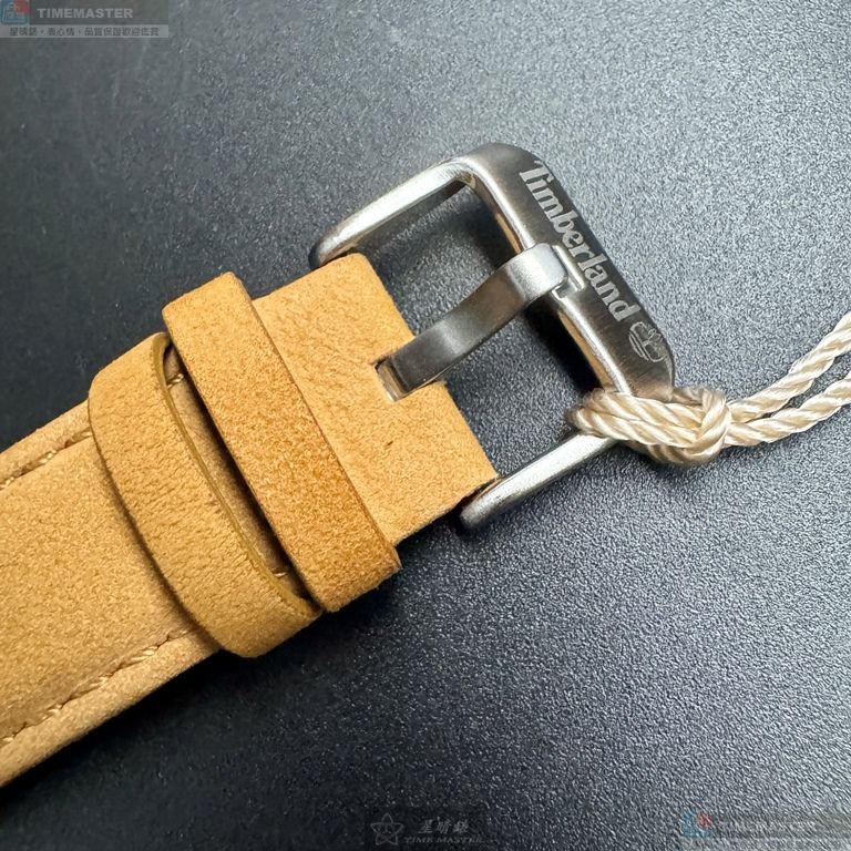 [星晴錶業]新品牌手錶,40mm,TL57198米白色錶面銅金色錶殼咖啡色真皮皮革錶帶款, , large