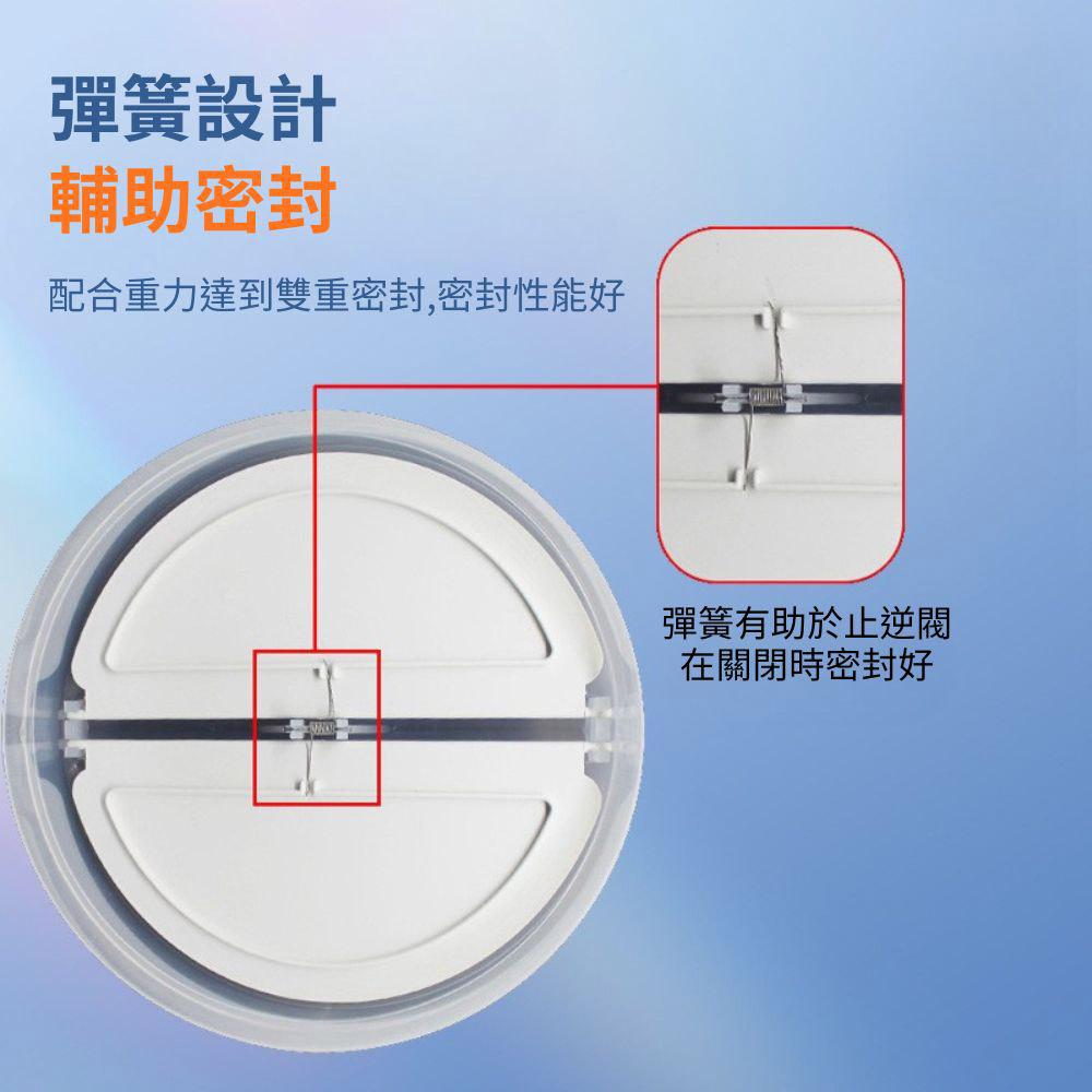廚房油煙機煙道止逆閥-軟接硬, , large