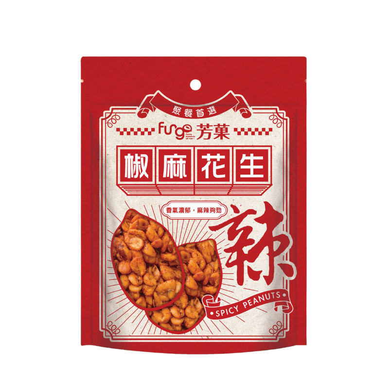 [萬鑫]Fungo芳菓椒麻花生130g(2包組), , large