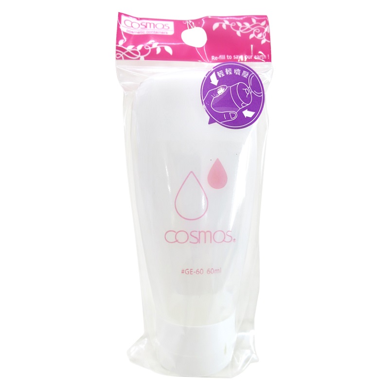 cosmos Container Bottle Tubes 60ml, , large