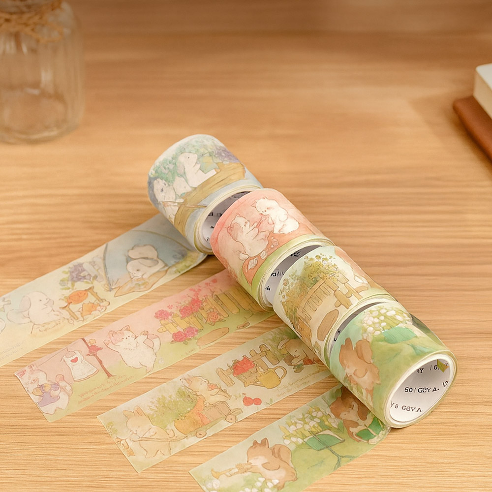 forest-animals-tape, , large