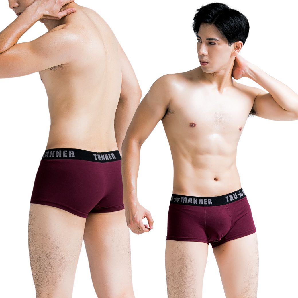 【TRUMANNER】Modal Low-Rise Antibacterial Men&rsquo;s Boxer Briefs 