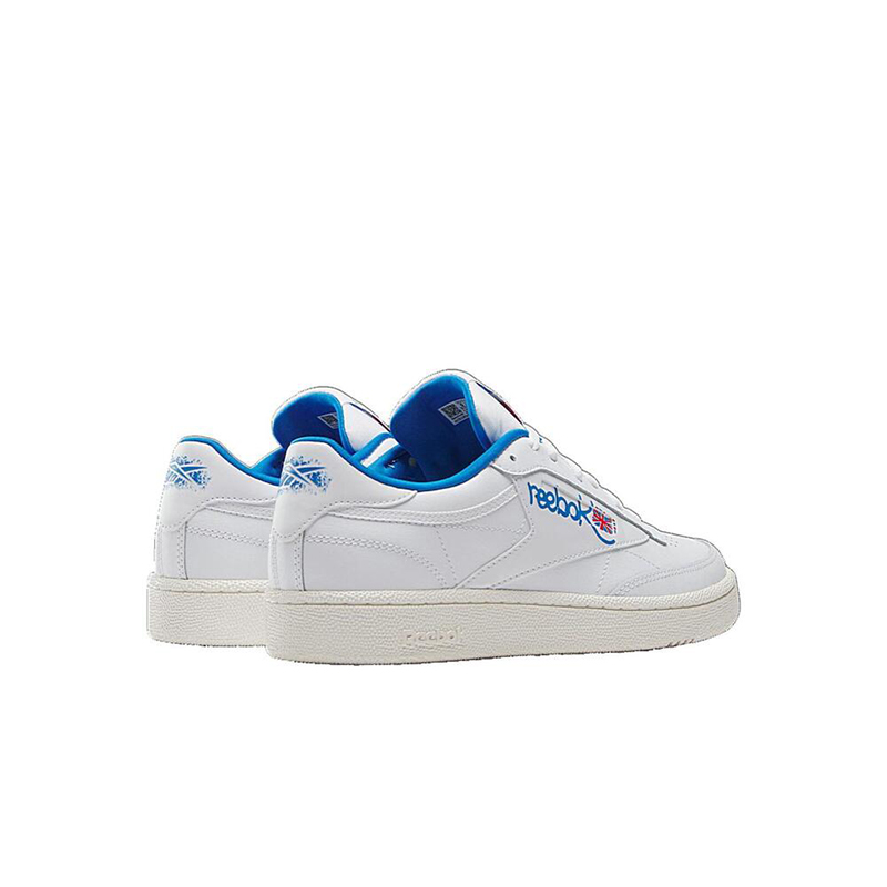 Reebok Club C 85 [100074476] 男女 休閒鞋 運動 經典 網球鞋 皮革 簡約 百搭 白 水藍, , large