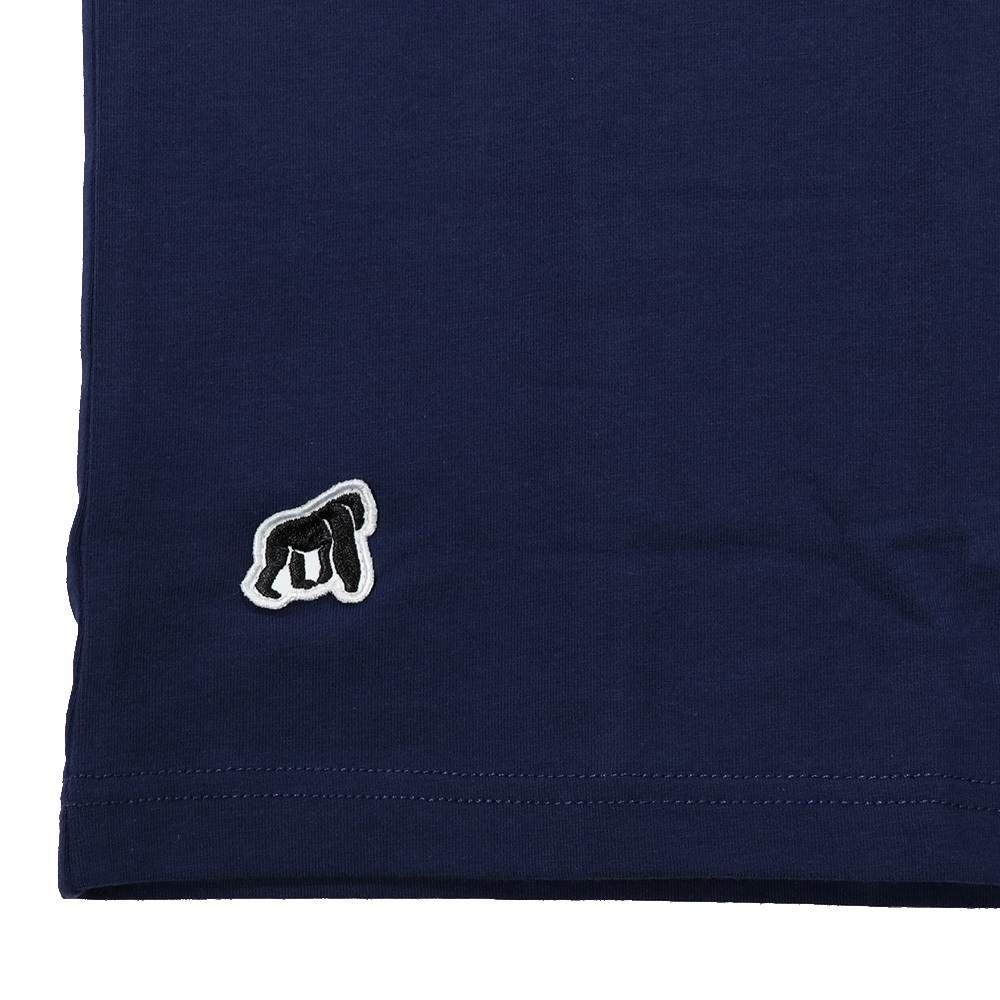 KINGO-超大尺碼-男款 圓領T恤-丈青-415128, , large