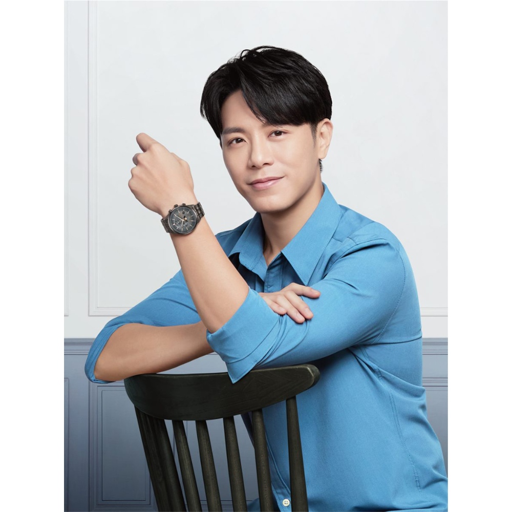 CITIZEN 星辰 韋禮安廣告款 曜月款 光動能電波萬年曆月相手錶 BY1037-51H, , large