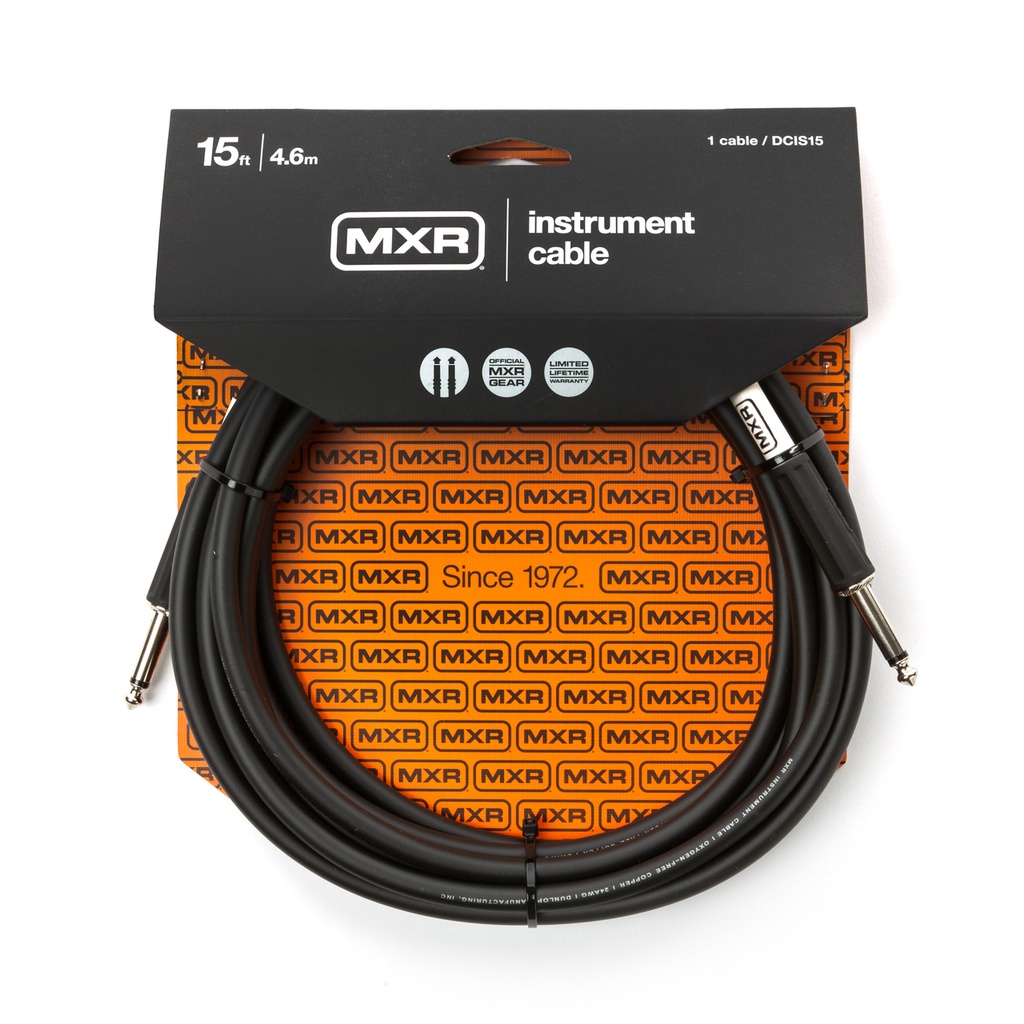 Dunlop MXR DCISS 系列 II IL 導線 10呎/15呎/20呎【【敦煌樂器】, , large