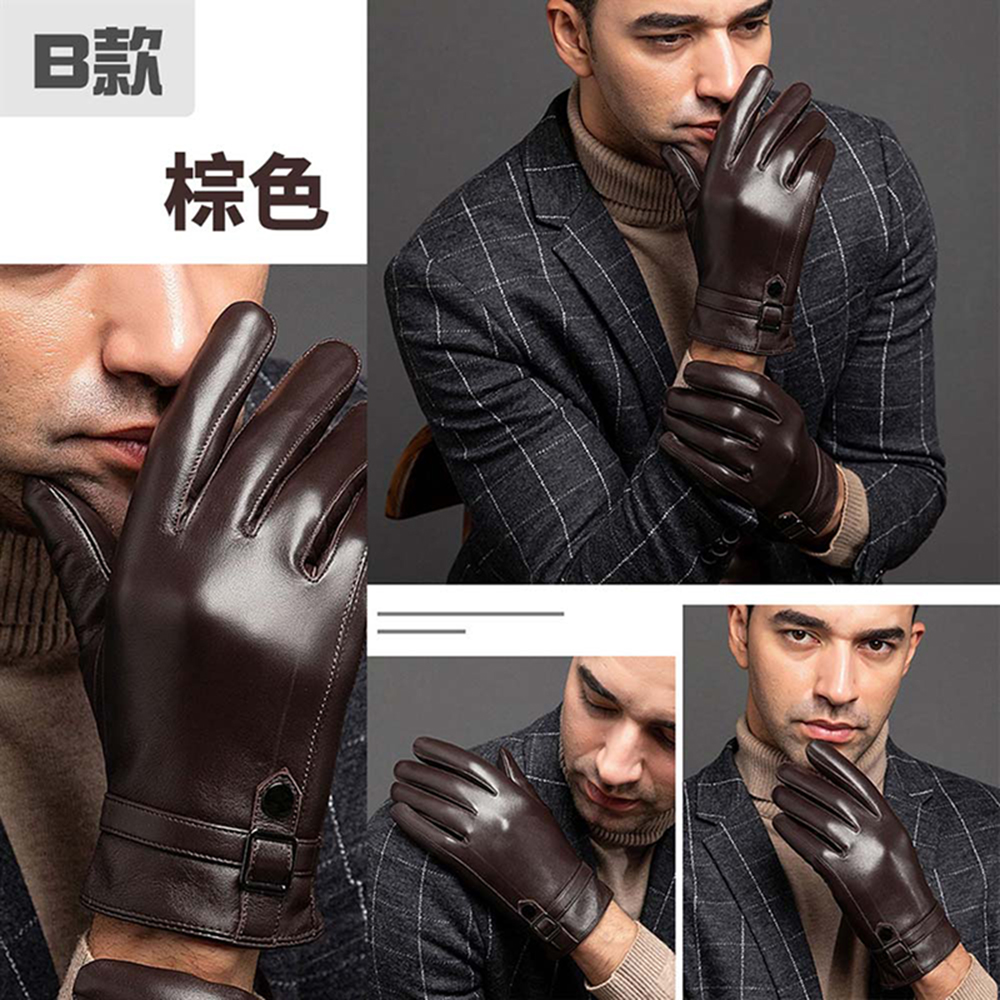 Leather Touch Gloves, , large