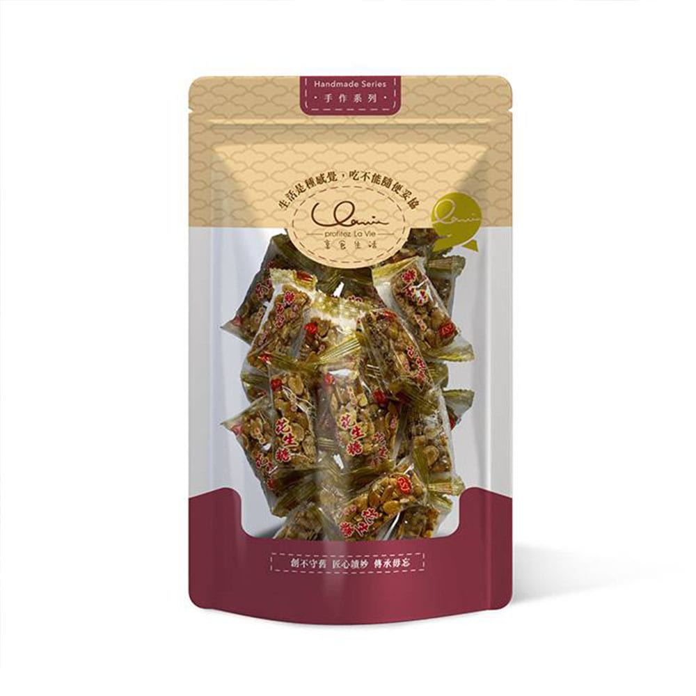 【百工】花生糖黑芝麻糖平均共12包(250g/包)(免運費), , large