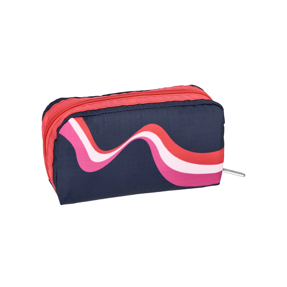 |快速出貨|Lesportsac Rectangular Cosmetic 長形化妝包/ 復古波浪, , large