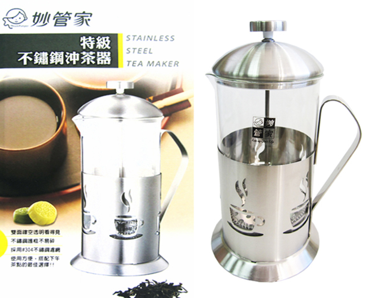 妙管家特級不鏽鋼沖茶器-1.1L-2入, , large
