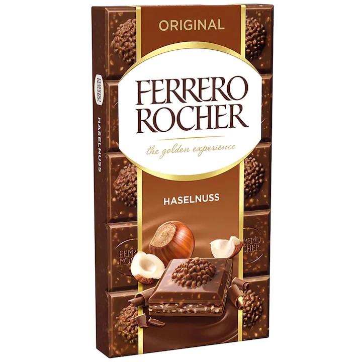 Ferrero Rocher Tafel Milk Chocolate, , large