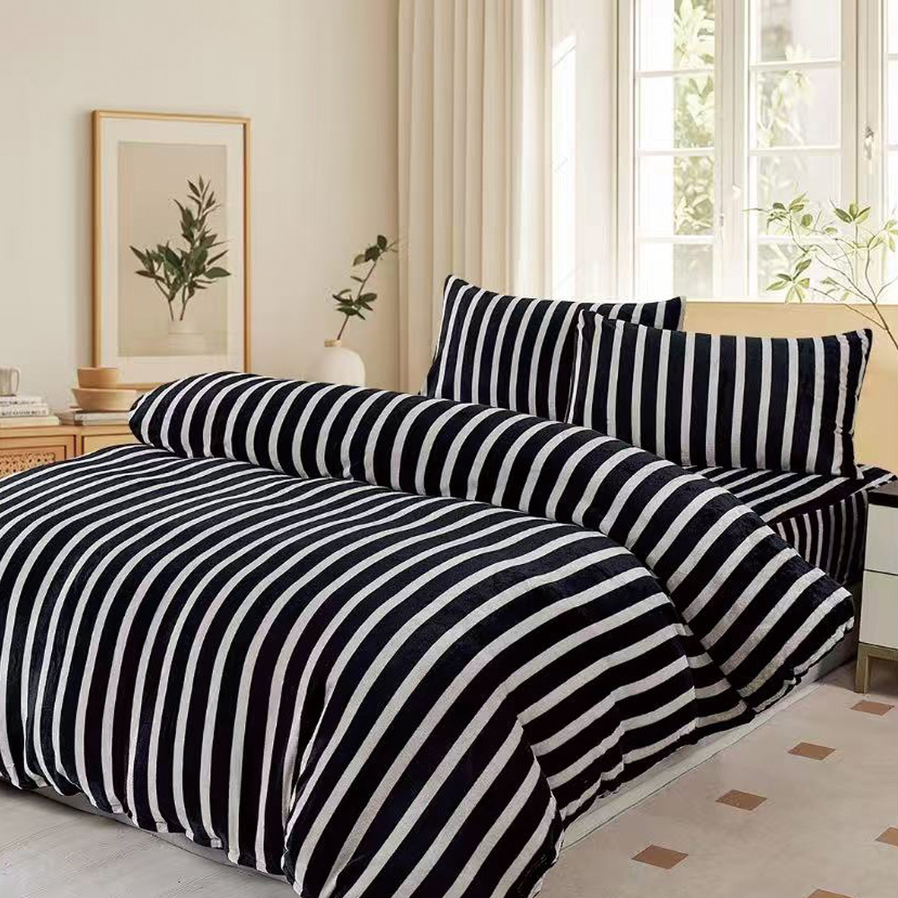 【Galatea葛拉蒂】法蘭絨冬季雙人加大床包四件組 多款任選, , large